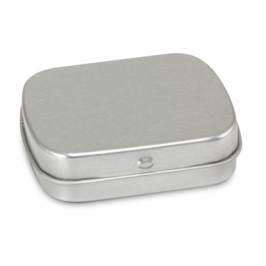 Small Tin Logo Mints silver